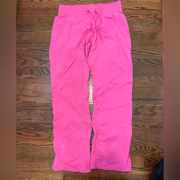 lululemon athletica Pants - Lululemon Athletica Hot Pink Dance Studio Pants